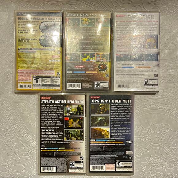 Metal Gear Acid for Sony PSP CiB - Picture 4 of 5
